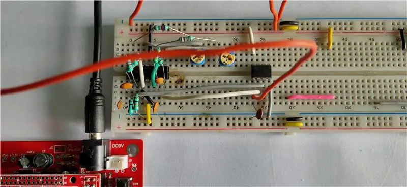 Het testcircuit maken