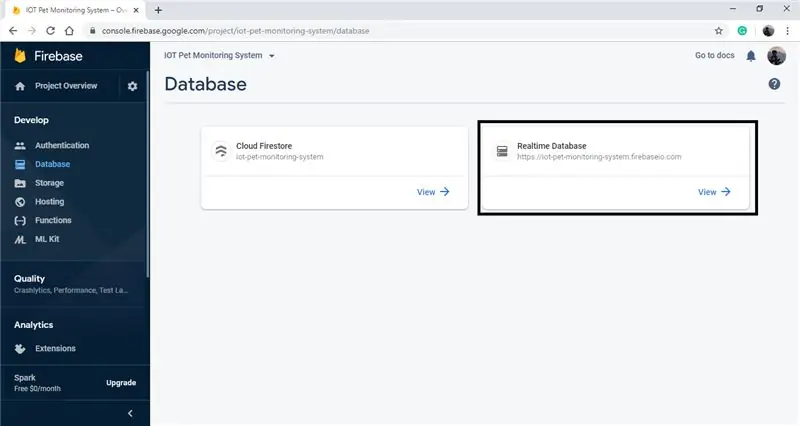 Menyiapkan Basis Data Cloud