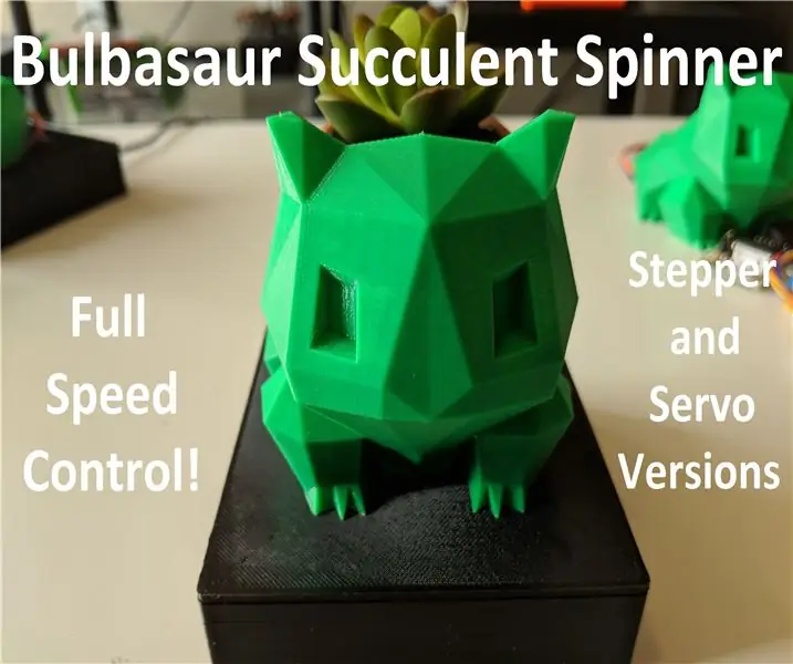 Bulbasaur Succulent Spinner: 12 кадам (Сүрөттөр менен)