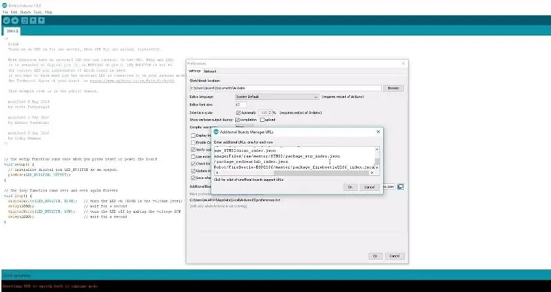 Postavljanje Arduino IDE -a za STM32