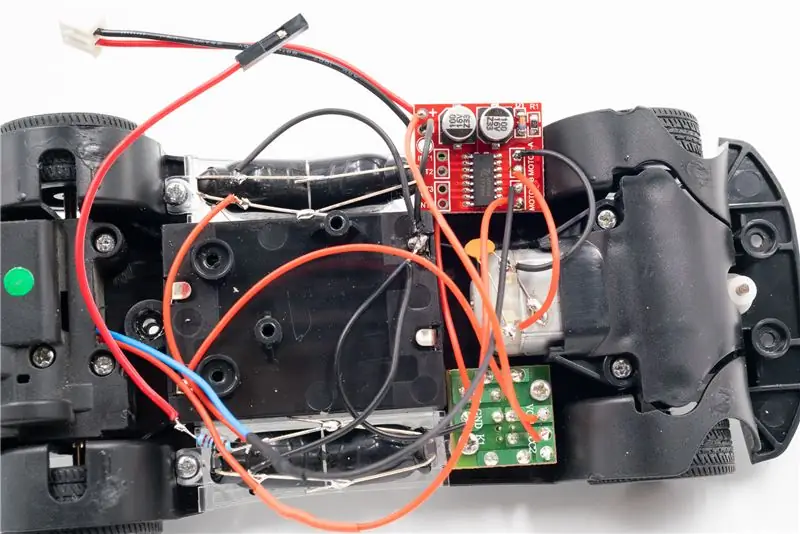 Colocación del módulo de accionamiento del motor