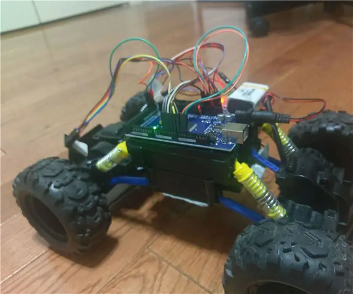 Robotika Remote Control Rock Crawler Arduino: 4 Langkah