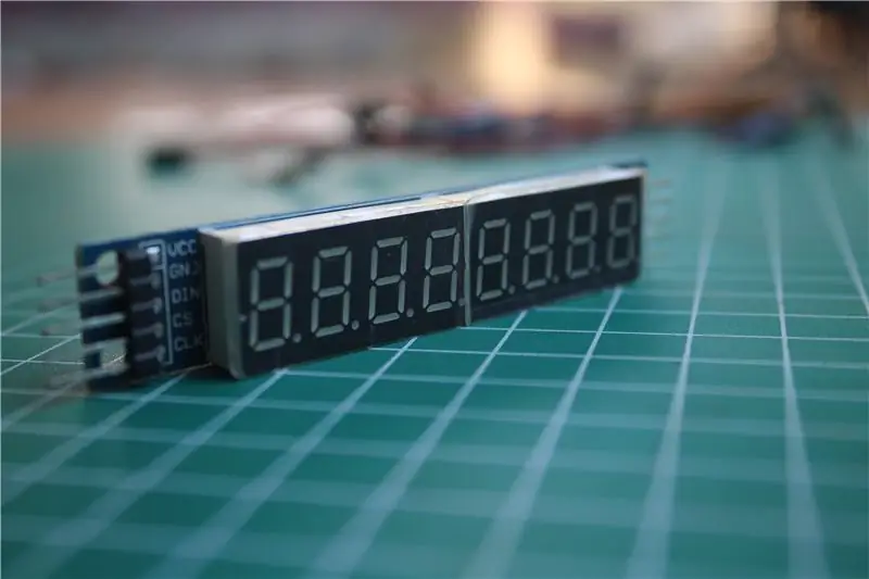 اردوينو MAX7219 7-Segment Display Tutorial