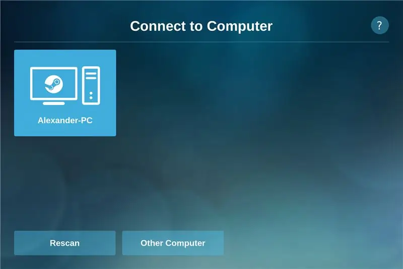 Configuración del software Steam Link