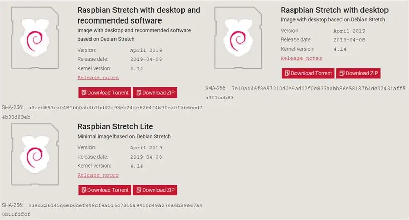 Raspbian ን ያውርዱ