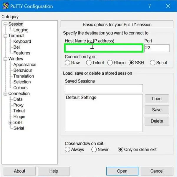 Поставете MicroSD картата в Raspberry Pi и стартирайте