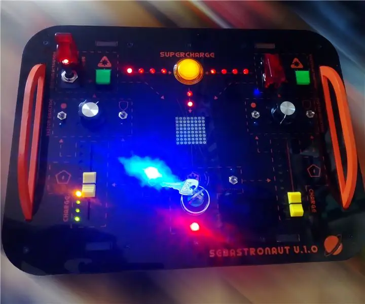 Panel Kontrol Pesawat Luar Angkasa - Mainan Arduino Potong Laser: 11 Langkah (dengan Gambar)