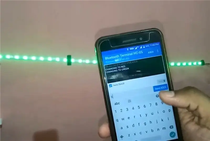 Arduino Uno Kullanarak Bluetooth Üzerinden Ws2812 Neopixel LED STRIP Kontrolü