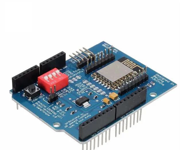 Bezproblémový převodník TTL ESP8266 ESP-12E UART Wireless WIFI Shield na TTL: 5 kroků