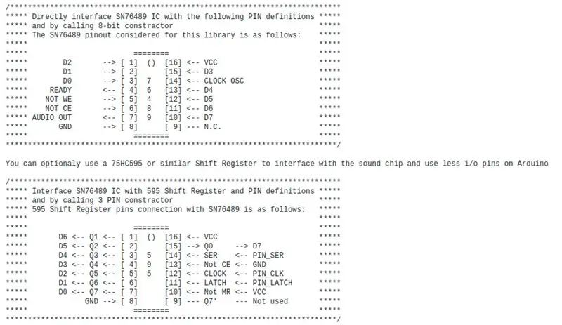 Чиптер барбы? 4MHz Оск менен SN76489 кошуу. жана 595 Shift Register