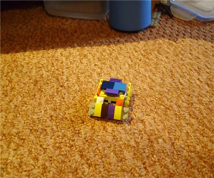 Mini Lego Robot Wars - Wyrm: 4 kroky