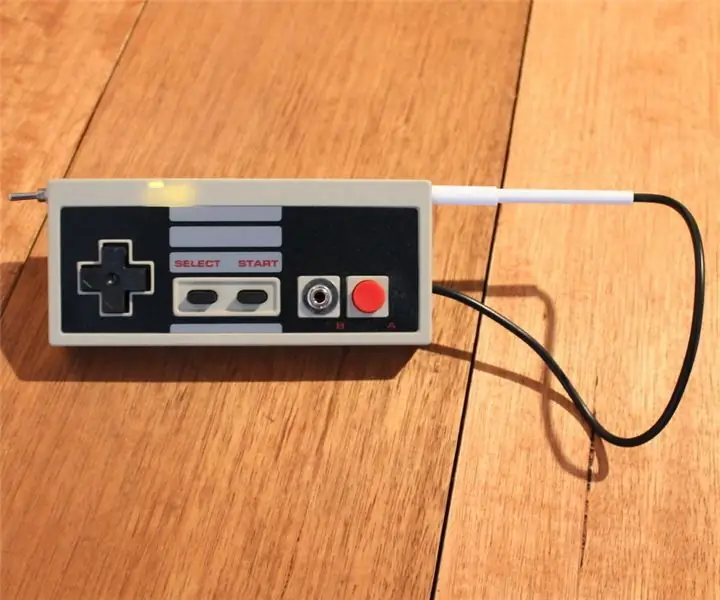 Light Theremin in a NES Controller - 555 Timer: 19 Steg (med bilder)