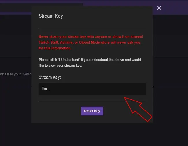 Menghubungkan OBS dan Twitch