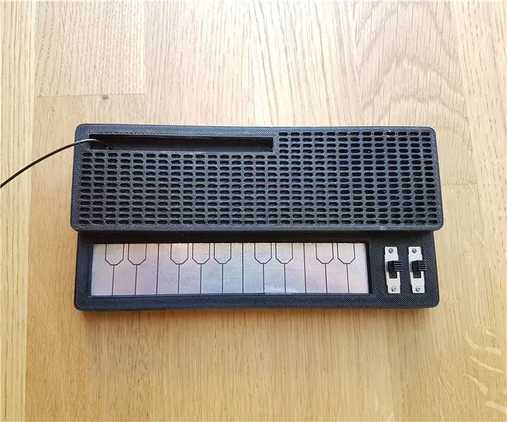 Retro Stylophone (ตาม NE555): 6 ขั้นตอน (พร้อมรูปภาพ)