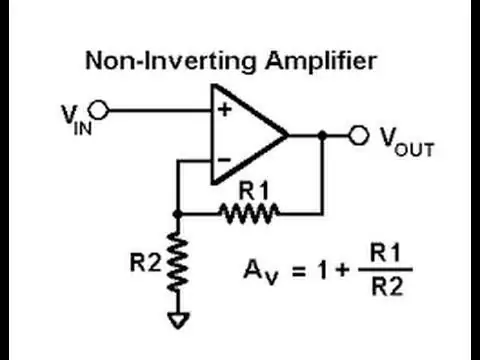 הוספת מעגל מגבר OpAmp