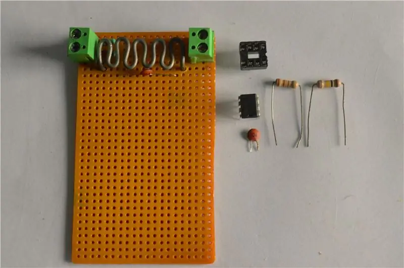 OpAmp күшейткіш схемасын қосу