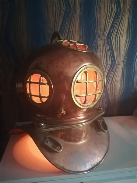 Diving Helmet Touch Teeb