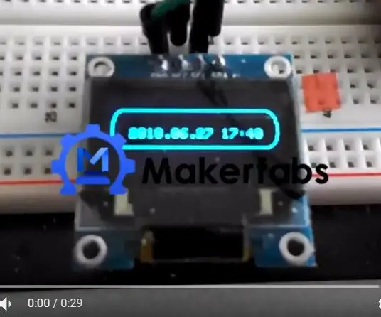 Visuino - NodeMCU istifadə edərək İnternet NIST Serverindən dəqiq vaxt əldə edin: 8 addım