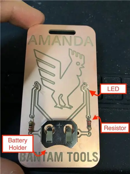 Spajkajte značko PCB