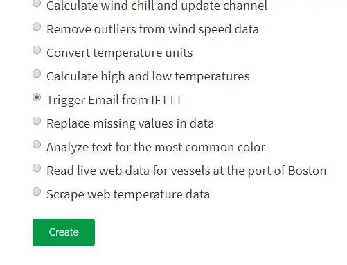 Vytvorte analýzu MATLAB