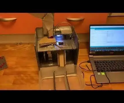 Arduino Brick Color Sorter Project: 5 trin