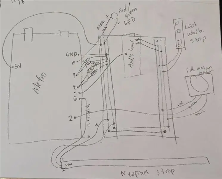 Paso 4: dibuje su diagrama de circuito y móntelo