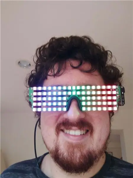 RGB LED pixelové tienidlá