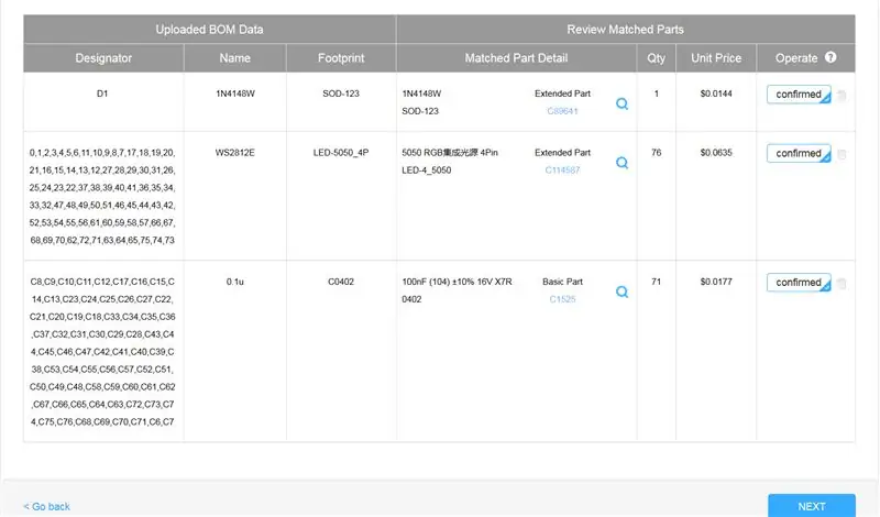 Pedido da PCB das cortinas, parte 4