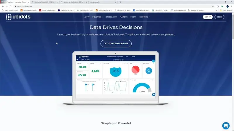 Codice Credenziali Fill e Ubidots Account