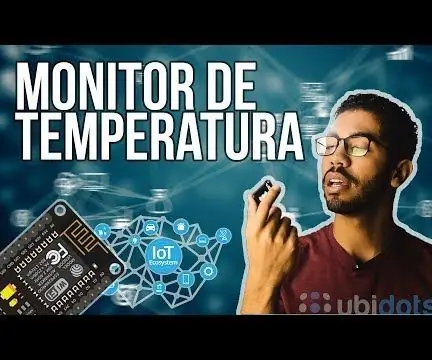 (IoT) इंटरनेट ऑफ थिंग्स विथ यूबीडॉट्स (ESP8266+LM35): 4 कदम