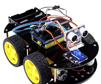 RC ovládaný robot na XLR8! Vzdělávací robot: 5 kroků