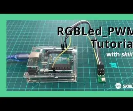 RGBLed_PWM gebruiken met SkiiiD: 9 stappen RGBLed_PWM gebruiken met SkiiiD: 9 stappen