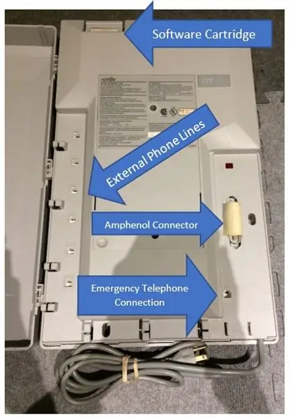 Het Nortel 616 Key-telefoonsysteem