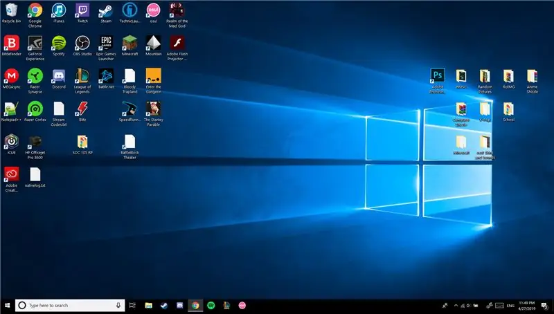 Paghahanda ng Iyong Desktop