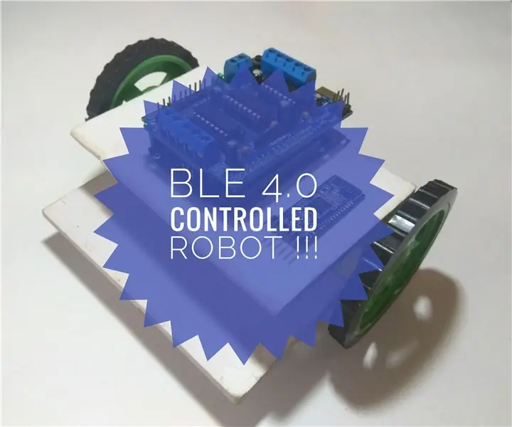 SMARTPHONE CONTROLLED ROBOT USING BLE 4.0 !!!: 5 քայլ