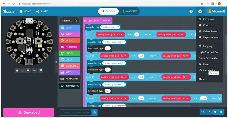 Kodu İndirin ve Programı Çalıştırın