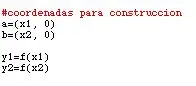 Konstruksi Del Trapecio Según Coordenadas Y Función