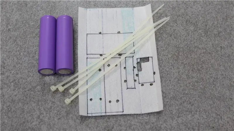 Fixation des circuits sur feuille de fibre de verre