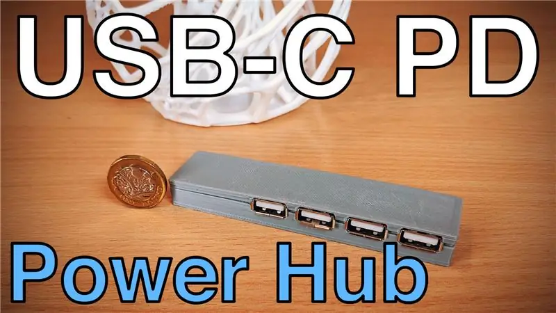 USB-C PD Power Hub voor doe-het-zelfprojecten