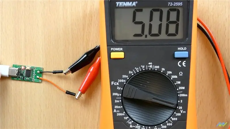 Tetapkan Output ke 5V