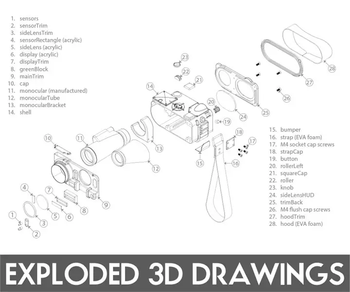 Оңой жарылган 3D чиймелери