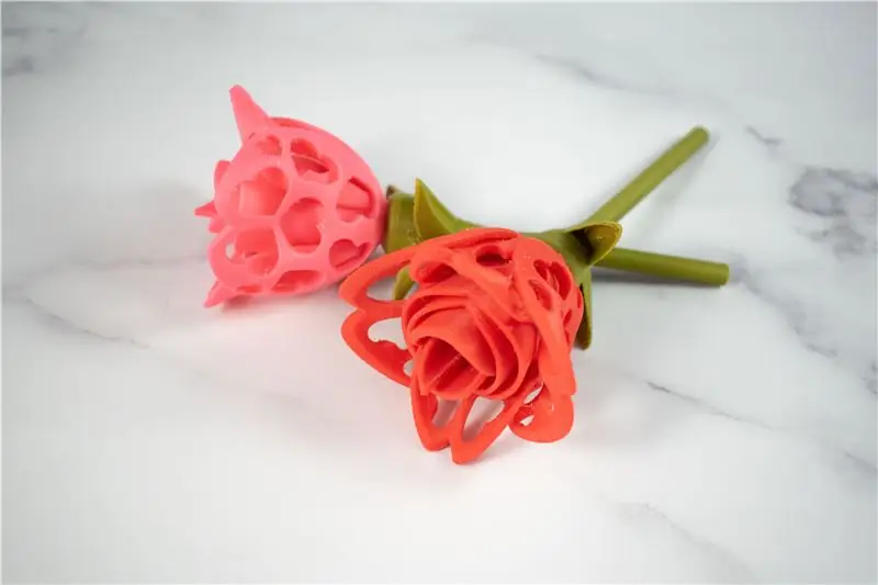 Fusion 360 3D utskrivbar blomma