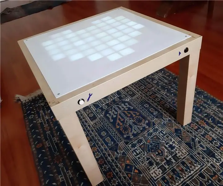 Animation Coffee Table: 9 Mga Hakbang (na may Mga Larawan)