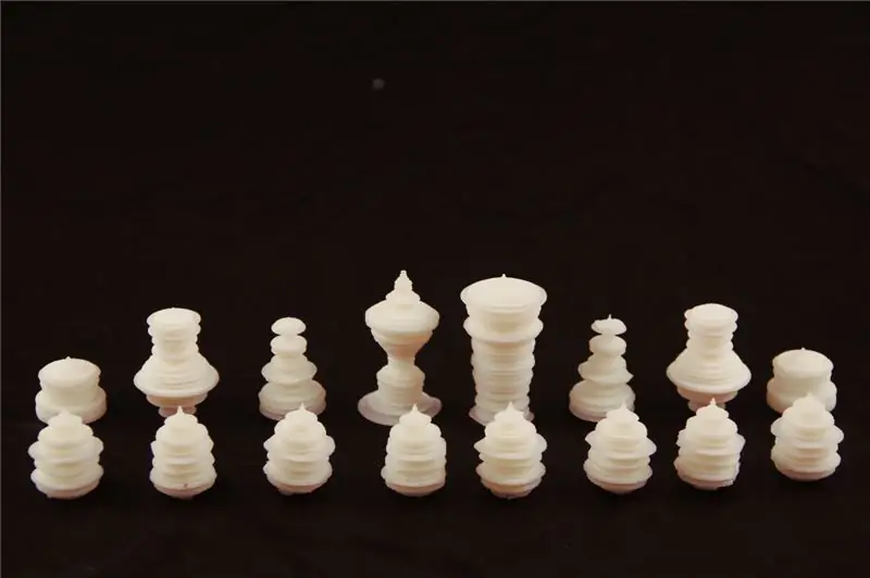 Spoken Word Chess Pieces