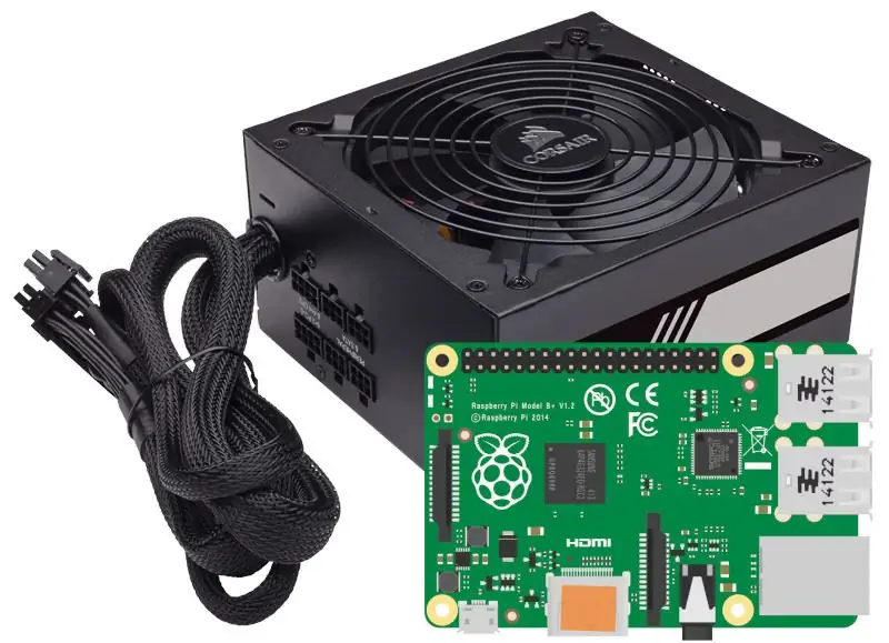 Raspberry Pi ATX PSU -skakelaarbeheermodule