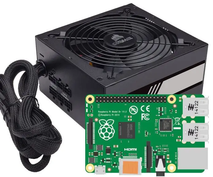 Upravljački modul prekidača Raspberry Pi ATX PSU sklopke: 3 koraka