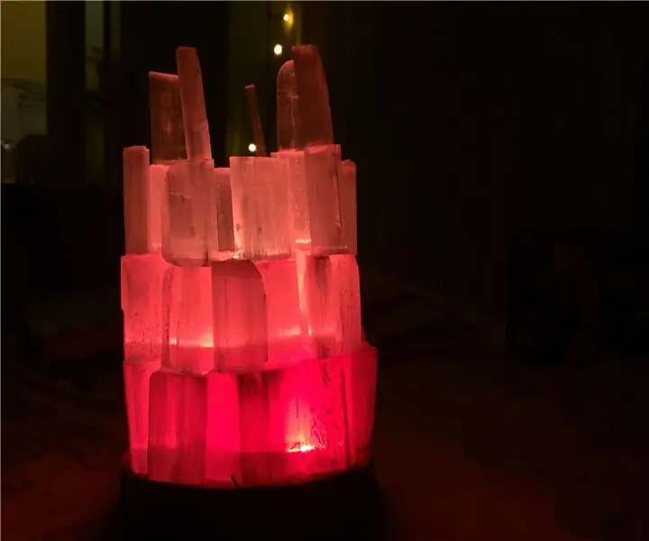 لامپ RGB Selenite: 6 مرحله