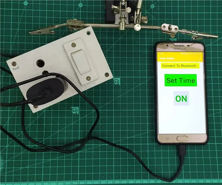 Interruptor de cronômetro inteligente baseado em Arduion: 4 etapas