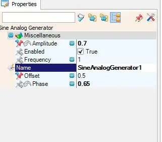 Sa Mga Component ng Visuino Set