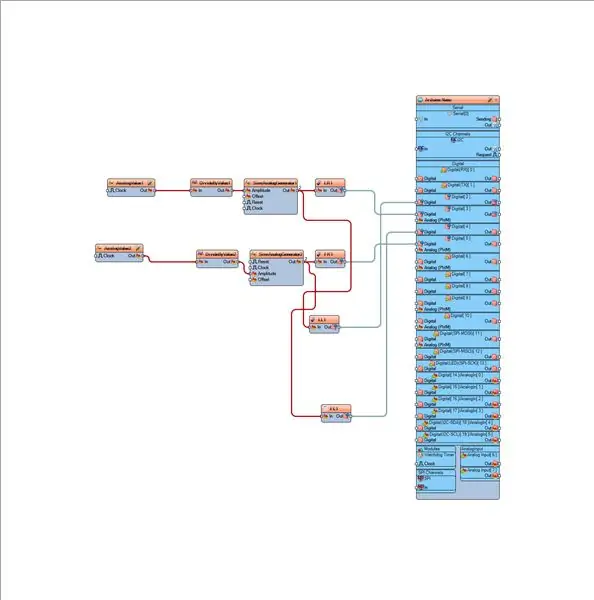 Visuino Connect კომპონენტებში